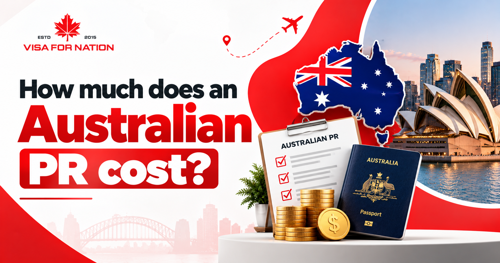 How much does an Australian PR cost?