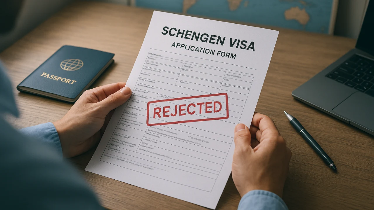 Top 10 Reasons for Schengen Visa Rejection and tips to avoid them
