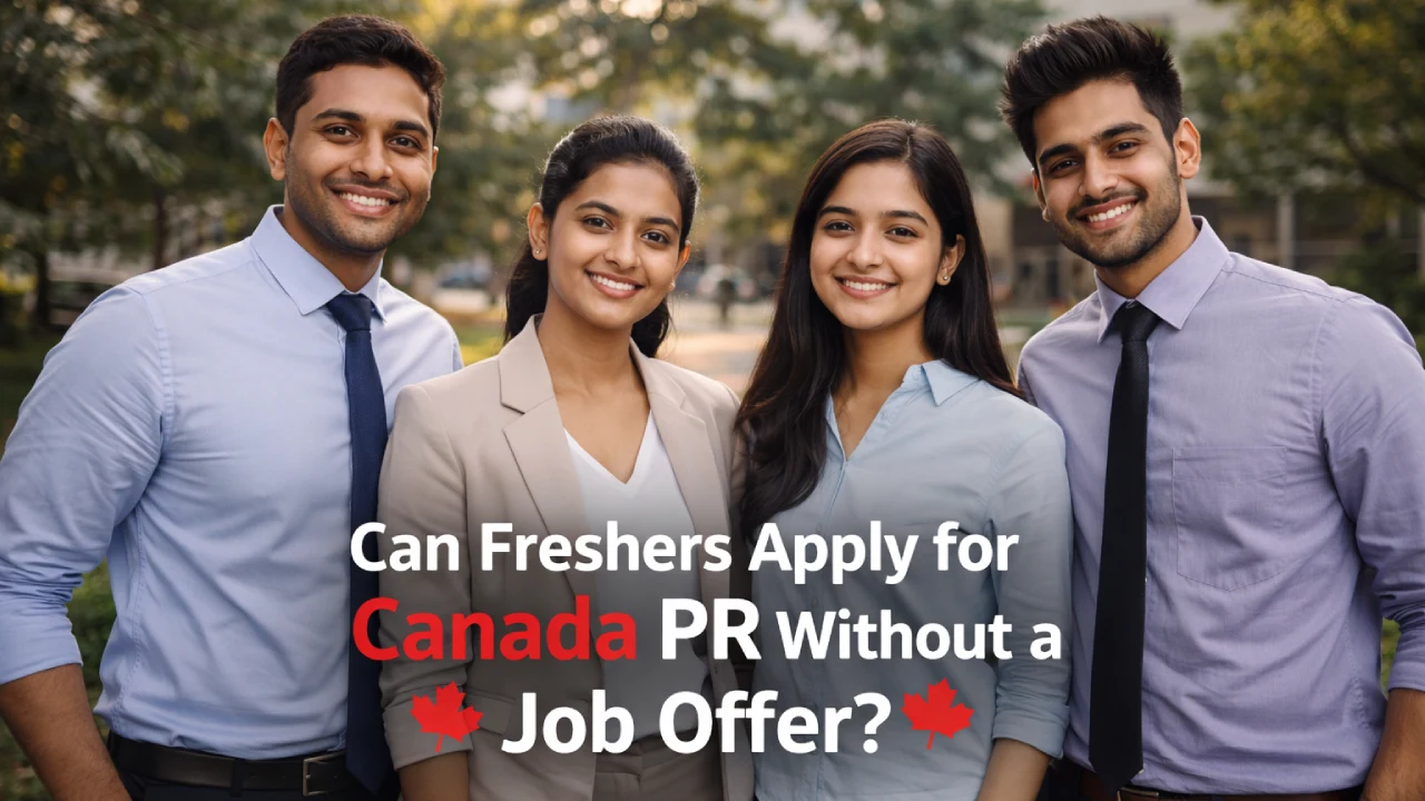 Can Freshers Apply for Canada PR Without a  Job Offer?