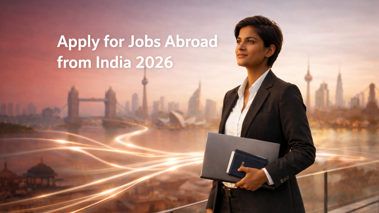 Apply for Jobs Abroad from India 2026